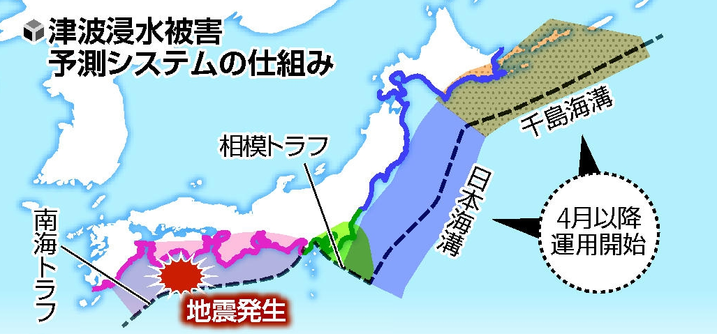 津波被害が30分以内に予測可能 対象地域が拡大 記事一覧 企業 自治体向け防災情報メディア 防災ニッポン 読売新聞